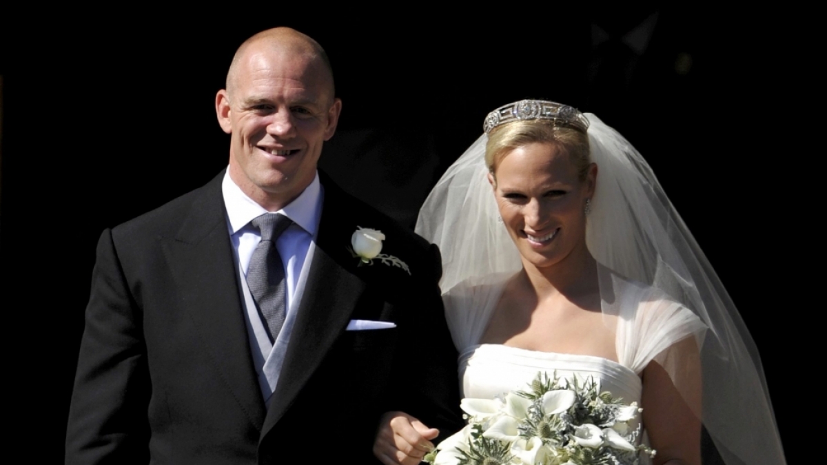 Zara Phillips und ihr Ehemann Mike Tindall, ein ehemaliger Rugby-Profi, sind seit dem 30. Juli 2011 verheiratet. (Foto)