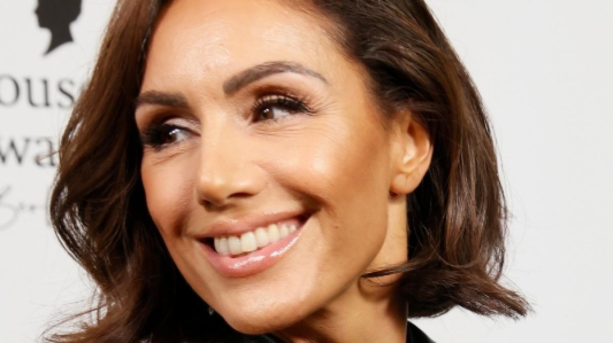 Nazan Eckes zeigt sich auf Instagram in einem Kleid mit tiefem Dekollet&eacute;. (Foto)
