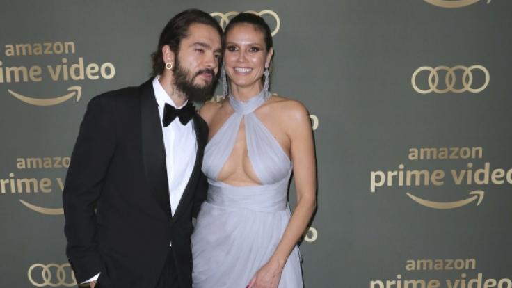 Bei diesem Outfit kann Heidi Klum strahlen.