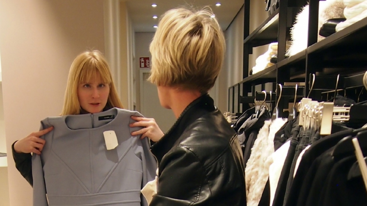 "Shopping Queen"-Kandidatin Christiane ist blind geboren. (Foto)