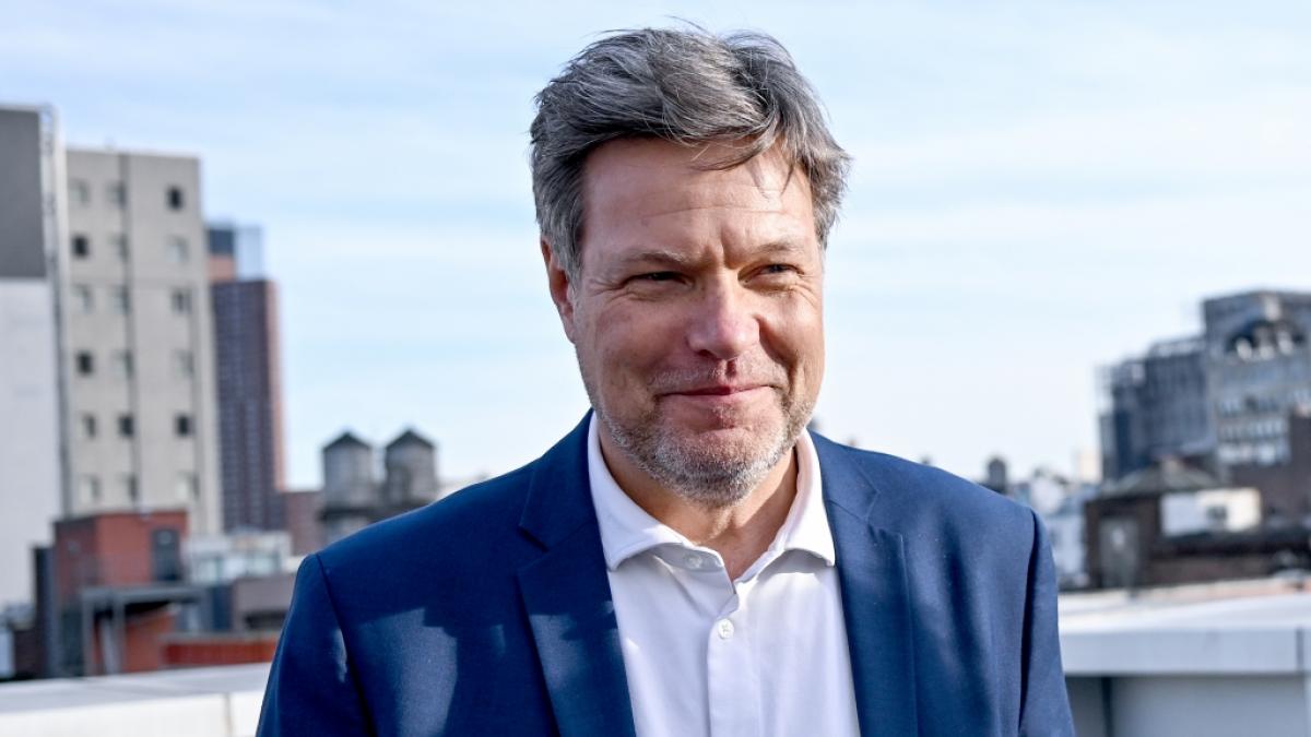 Robert Habeck (Gr&uuml;ne) war Wirtschaftsminister und Vizekanzler. (Foto)