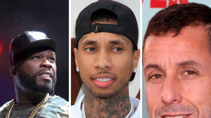 50 Cent, Tyga und Adam Sandler hatten keine gute Woche.
