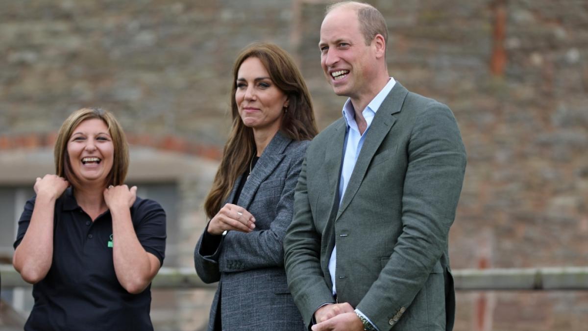 Als Prinzessin von Wales weicht Kate ihrem Ehemann Prinz William selten von der Seite - doch nun hat Prinz George, der &auml;lteste Sohn des Paares, Vorrang und stellt den britischen Thronfolger in den Schatten. (Foto)
