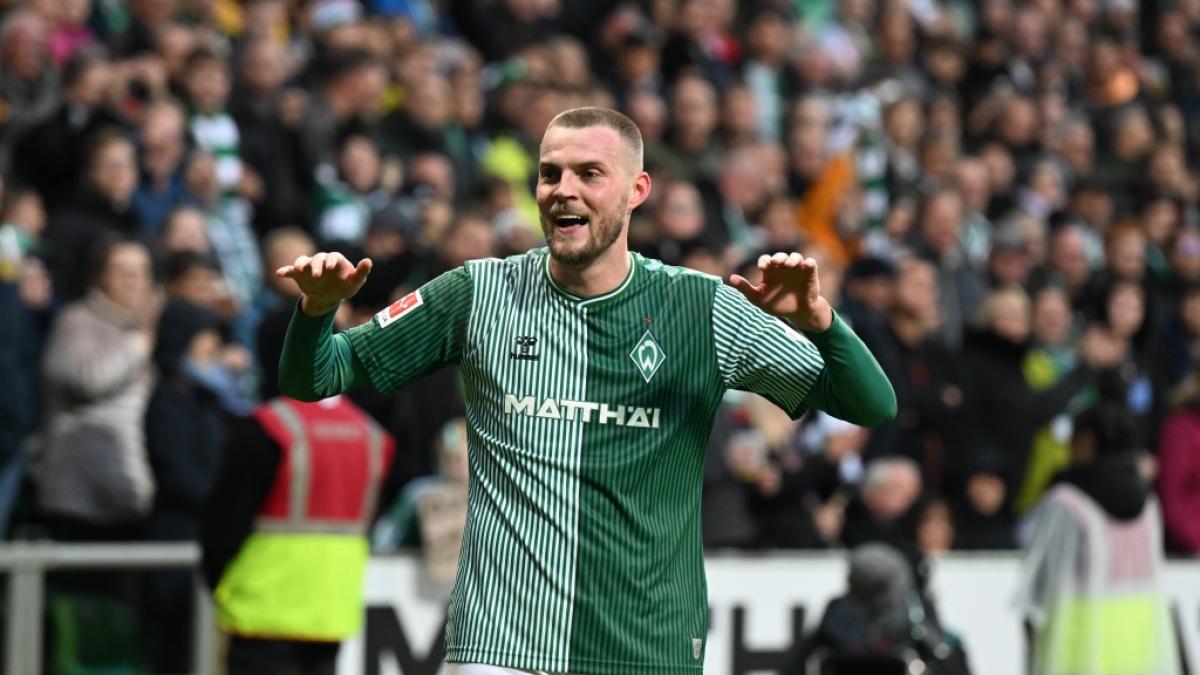 Marvin Ducksch spielt seit 2021 f&uuml;r den SV Werder Bremen. (Foto)