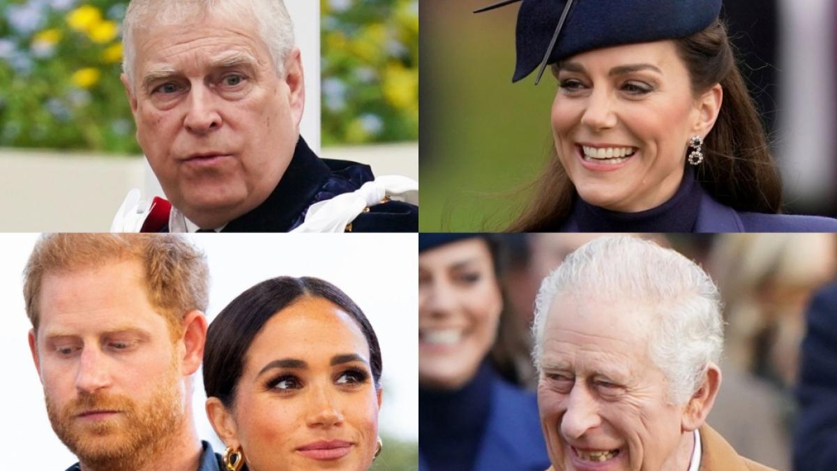 Obwohl die Royals-News in dieser Woche vom d&auml;nischen K&ouml;nigshaus dominiert wurden, hatten auch Prinz Andrew, Prinzessin Kate, Prinz Harry und Meghan Markle sowie K&ouml;nig Charles III. ihren Auftritt. (Foto)