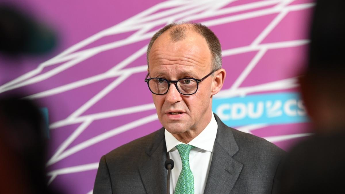 Friedrich Merz schneidet in einer neuen Umfrage schlechter ab als die Union. (Foto)