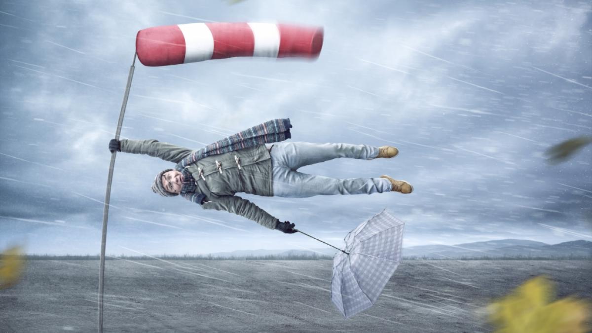 Wettervorhersage: Es wird windig. (Foto)