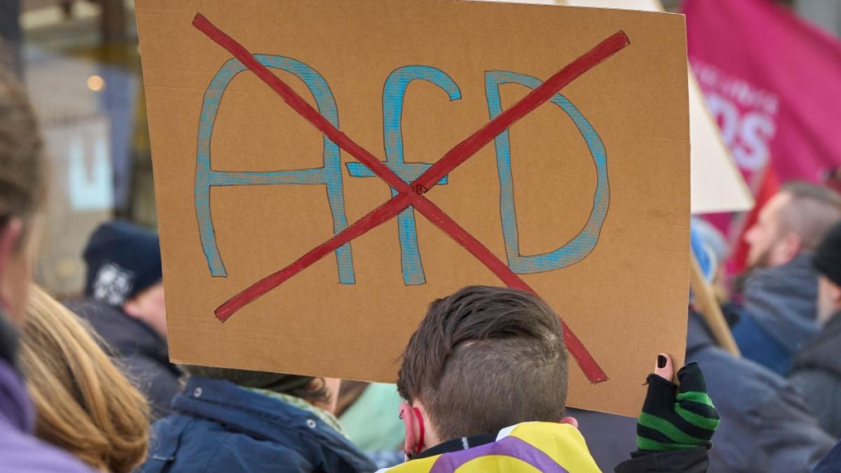 Gegen die menschen- und demokratieverachtende Politik der AfD gehen auch im August 2026 wieder bundesweit Menschen bei Demonstrationen auf die Stra&szlig;e. (Foto)