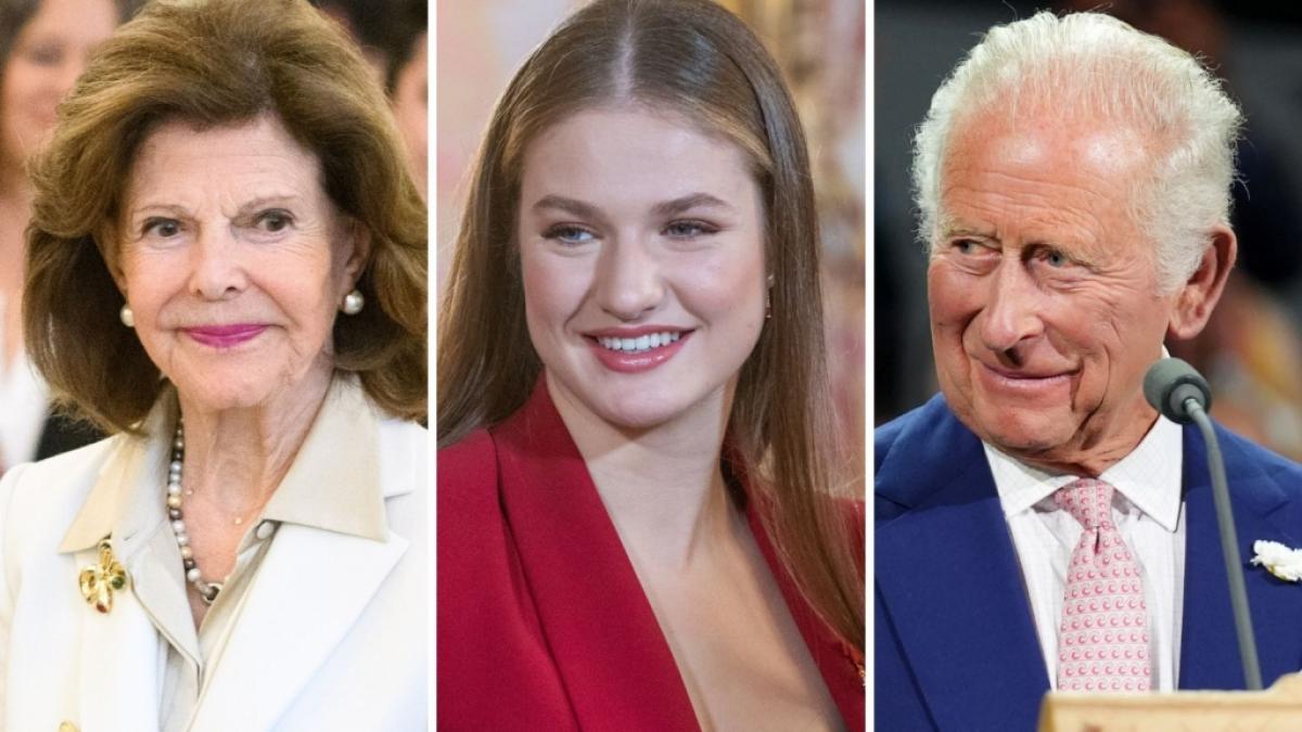 Europas K&ouml;nigsh&auml;user sind von Sprachgenies bev&ouml;lkert - K&ouml;nigin Silvia von Schweden, Prinzessin Leonor von Spanien und der britische K&ouml;nig Charles III. k&ouml;nnen einwandfreie Deutschkenntnisse vorweisen. (Foto)