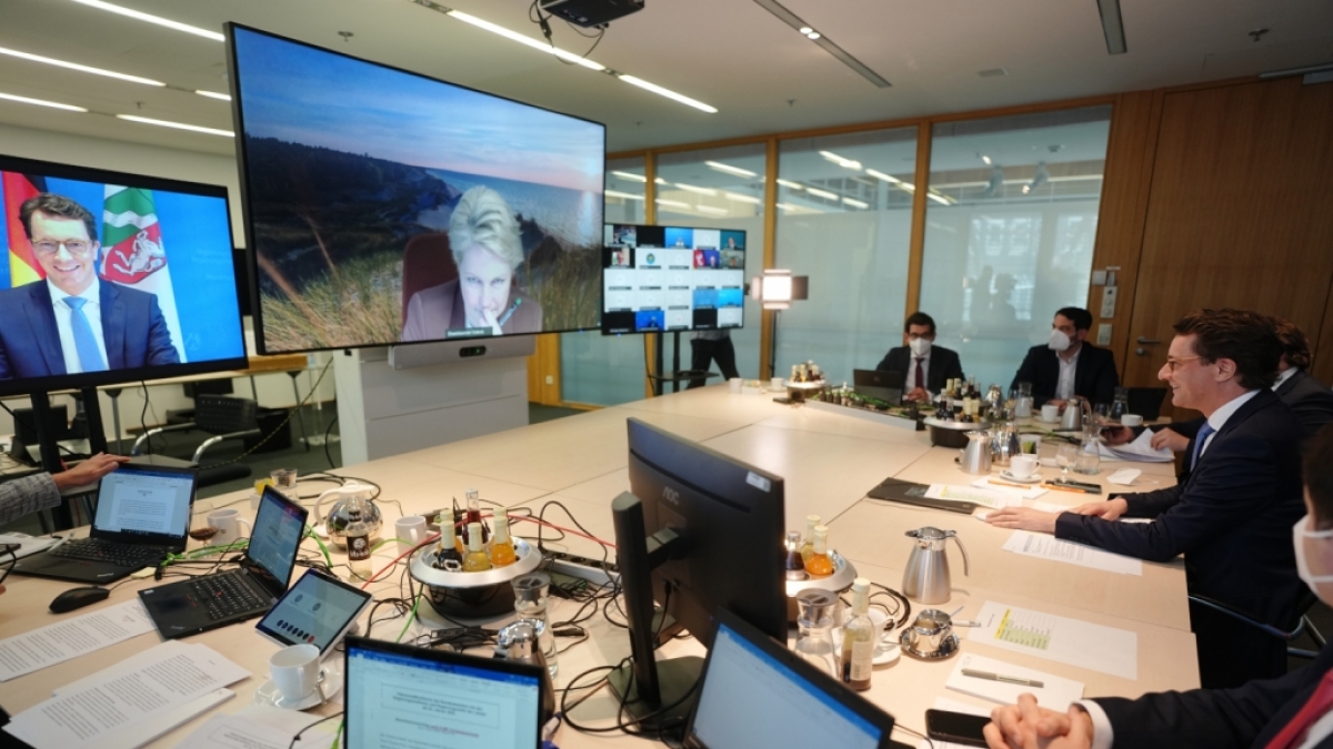 Keine Lockerungen in Sicht: Bei der Ministerpr&auml;sidentenkonferenz am 24. Januar zeichneten sich kein Abschied von bekannten Corona-Beschr&auml;nkungen ab. (Foto)