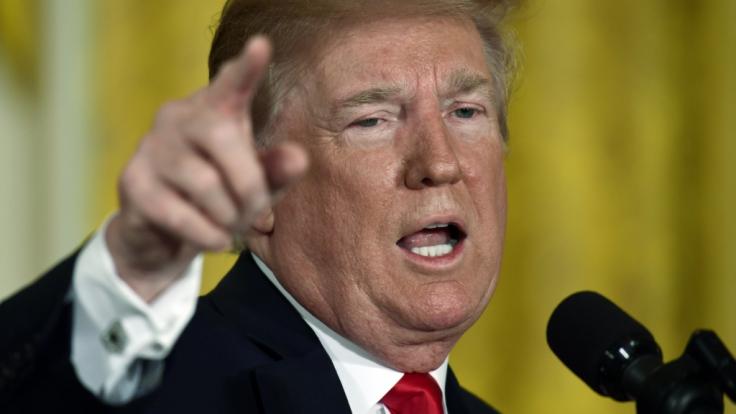 US-Präsident Donald Trump will den Weltraum verteidigen.