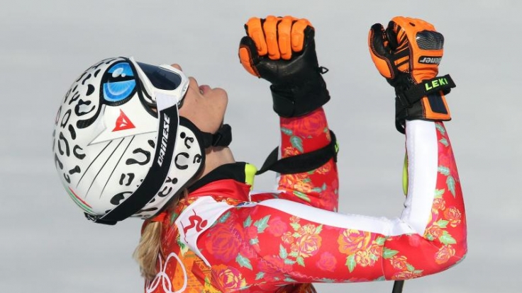 Kann sie noch einmal jubeln? Maria Höfl-Riesch vor ihrem letzten olympischen Rennen.