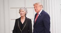 Catherine Connolly findet klare Worte für Donald Trump und seine Außenpolitik.