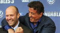 Die Schauspieler Sylvester Stallone (r) und Jason Statham zählen zu den Hauptdarstellern von 