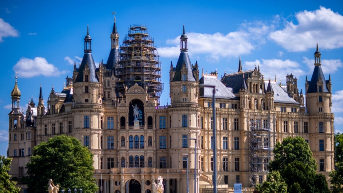 Tag der Deutschen Einheit 2024: In Schwerin wird die Wiedervereinigung gefeiert. (Foto)