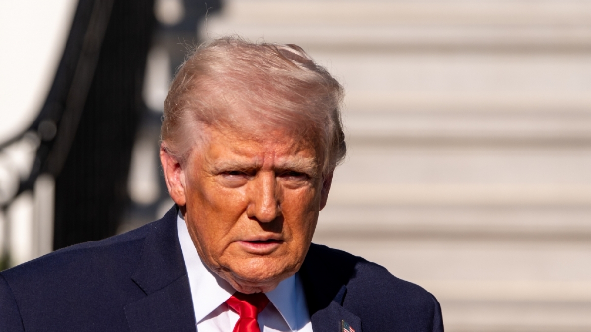US-Pr&auml;sident Donald Trump hat Papst Leo XIV. scharf angegriffen. (Foto)