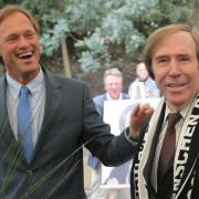 Eine ungleiche Freundschaft: Gerhard Delling und Günter Netzer.