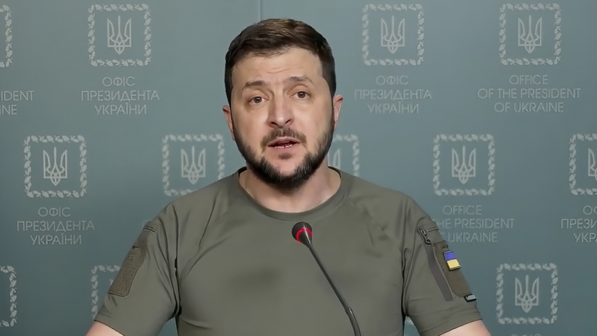 Wolodymyr Selenskyj sollte am 24. Februar entf&uuml;hrt werden. (Foto)