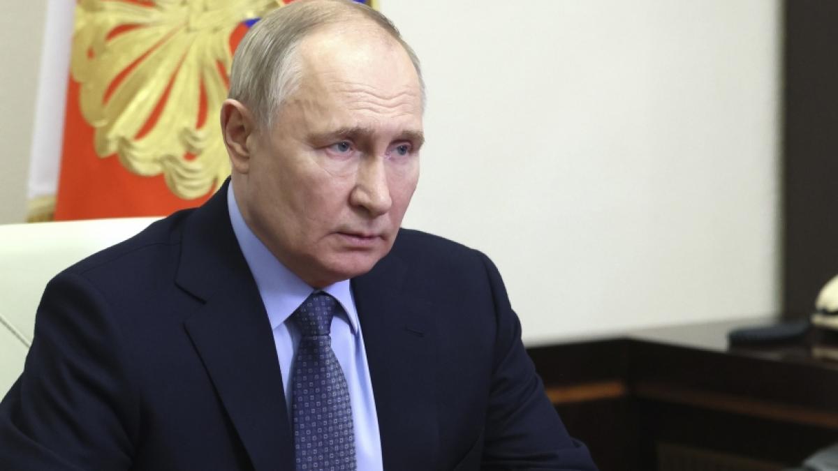 Wladimir Putin f&uuml;hrt seit Februar 2022 Krieg gegen die Ukraine. (Foto)