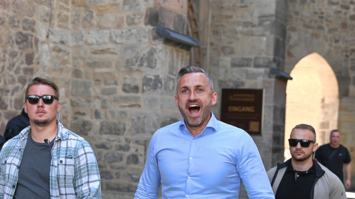 Ulrich Siegmund will f&uuml;r die AfD in Sachsen-Anhalt die absolute Mehrheit holen. (Foto)