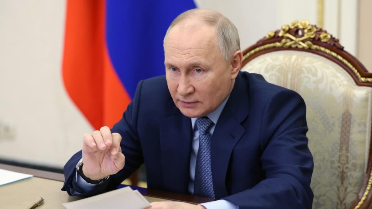Wladimir Putin soll im Ukraine-Krieg ein weiteres Schiff verloren haben. (Foto)