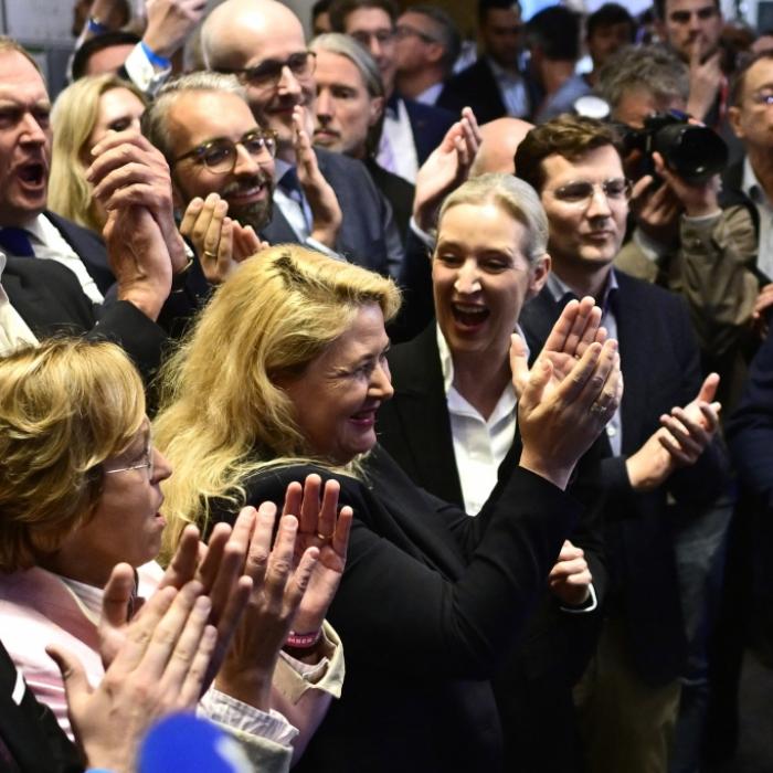 Die AfD hat in Berlin nach einer Wahlpanne allen Grund zur Freude.