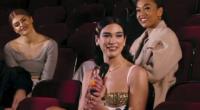 Oben hui, unten huier: Dua Lipa bei den AMAs 2020.
