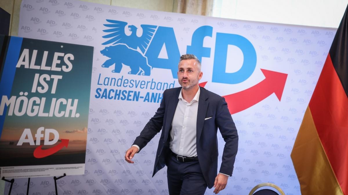 Ulrich Siegmund, Spitzenkandidat der AfD Sachsen-Anhalt, hat bei "Markus Lanz" im ZDF eine unmissverst&auml;ndliche Abreibung kassiert. (Foto)