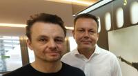 Michael Deffert (l), Schauspieler und Synchon-Sprecher, ist gestorben.