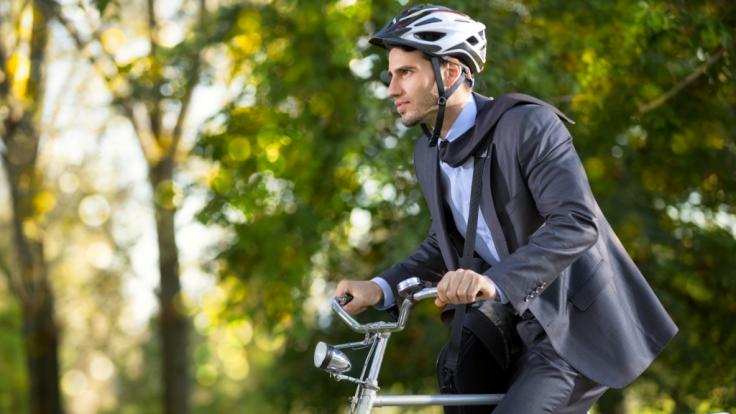 Arbeitnehmer die mit dem Rad zur Arbeit fahren sollen belohnt werden.