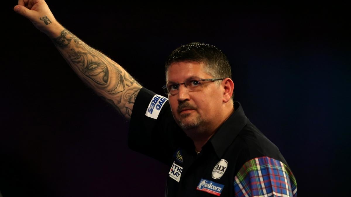 Der Schotte Gary Anderson geh&ouml;rt als Darts-Profi mit dem Spitznamen "The Flying Scotsman" zu der Elite des Pfeile-Sports. (Foto)