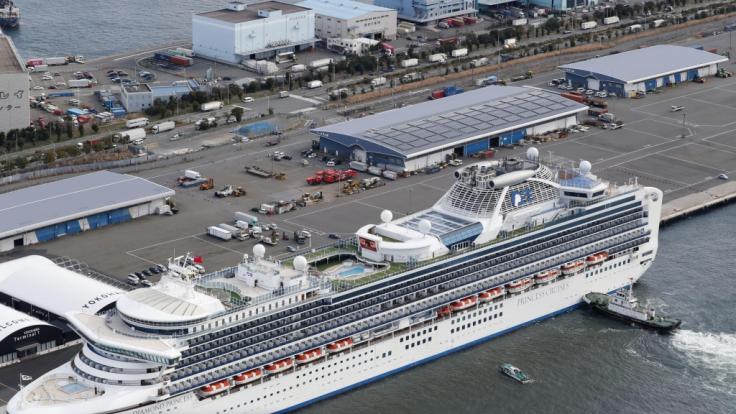 Das Kreuzfahrtschiff