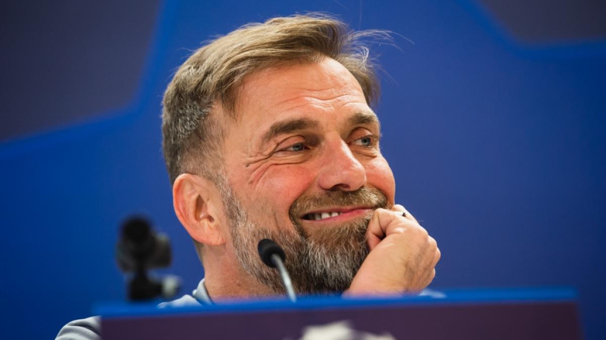J&uuml;rgen Klopp lie&szlig; die Baby-Bombe im polnischen TV platzen. (Foto)