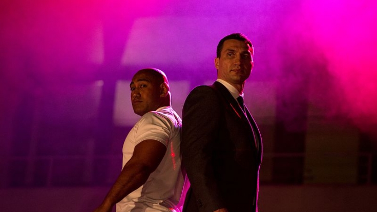 1,83 Meter gegen 1,99 Meter: Alex Leapai gegen Wladimir Klitschko.