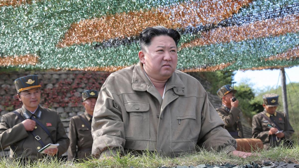 Kim Jong-un soll Putin heimlich Waffen liefern. (Foto)