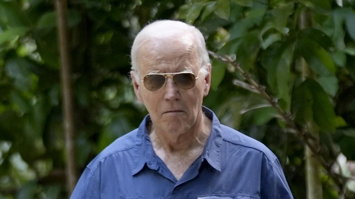 Joe Biden wirkt nach vier Jahren im Amt ausgemergelt und ausgelaugt. (Foto)