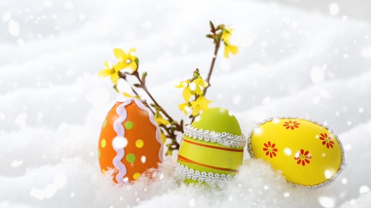 An Ostern droht in einigen Regionen erneut Schnee. (Foto)