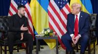 Donald Trump (rechts) hat offenbar eine Ukraine-Wende vollzogen.