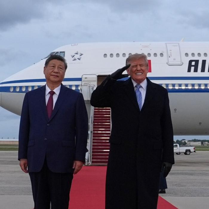 Viraler Spott - US-Präsident entgleisen die Gesichtszüge