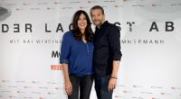 Kai Wiesinger und seine Partnerin Bettina Zimmermann posieren bei einem Fototermin zur 2. Staffel ihrer gemeinsamen Webserie 