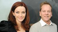 Schauspielerin Annie Wersching, hier mit ihrem Kollegen Kiefer Sutherland auf einem 2009 aufgenommenen Foto, ist mit nur 45 Jahren gestorben.