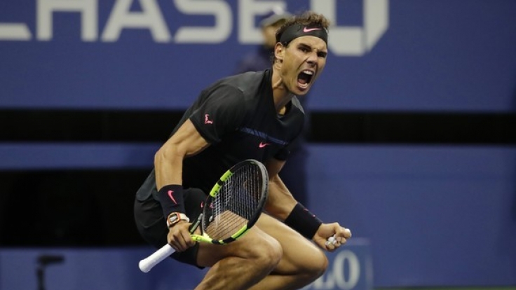 Rafael Nadal kürt sich zum US-Open-Sieger.