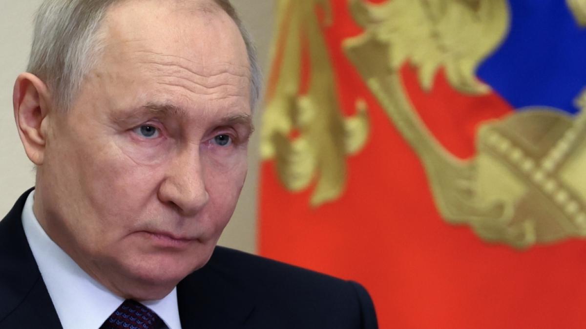 Wladimir Putins Zustimmungswerte sind einem Bericht zufolge gesunken. (Foto)