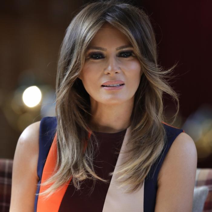 Höschen-Blitzer? First Lady riskiert peinliche Kleider-Panne