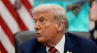 Donald Trump äußerte im Weißen Haus seinen Unmut über Wladimir Putin.
