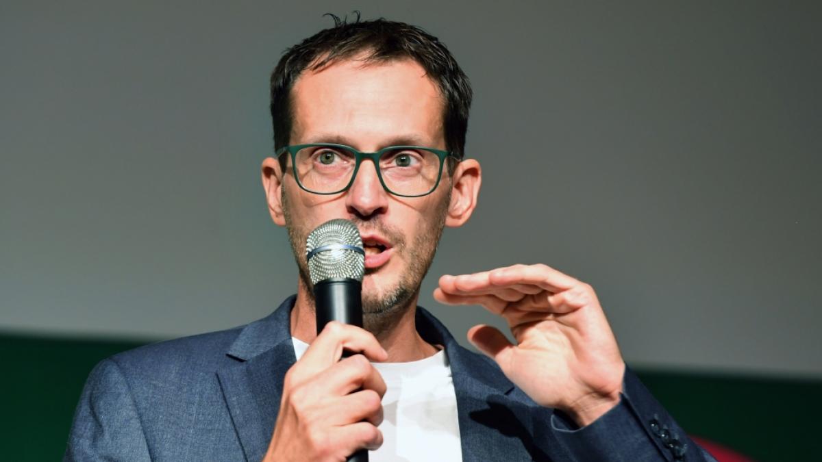 Benjamin Raschke (B&uuml;ndnis 90/Die Gr&uuml;nen), Spitzenkandidat seiner Partei in Brandenburg. (Foto)