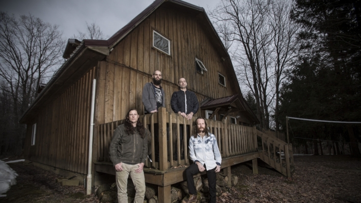Baroness (v.l.): Peter Adams (Gitarre, Gesang), John Dyer Baizley (Gitarre, Gesang), Sebastian Thomson (Schlagzeug) und Nick Jost (Bass, Keyboard).