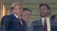 Donald Trump gemeinsam mit Elon Musk und dem designierten Vizepräsidenten JD Vance.