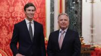 Jared Kushner (l.) und Steve Witkoff (r.) im Senatspalast des Kremls in Moskau.