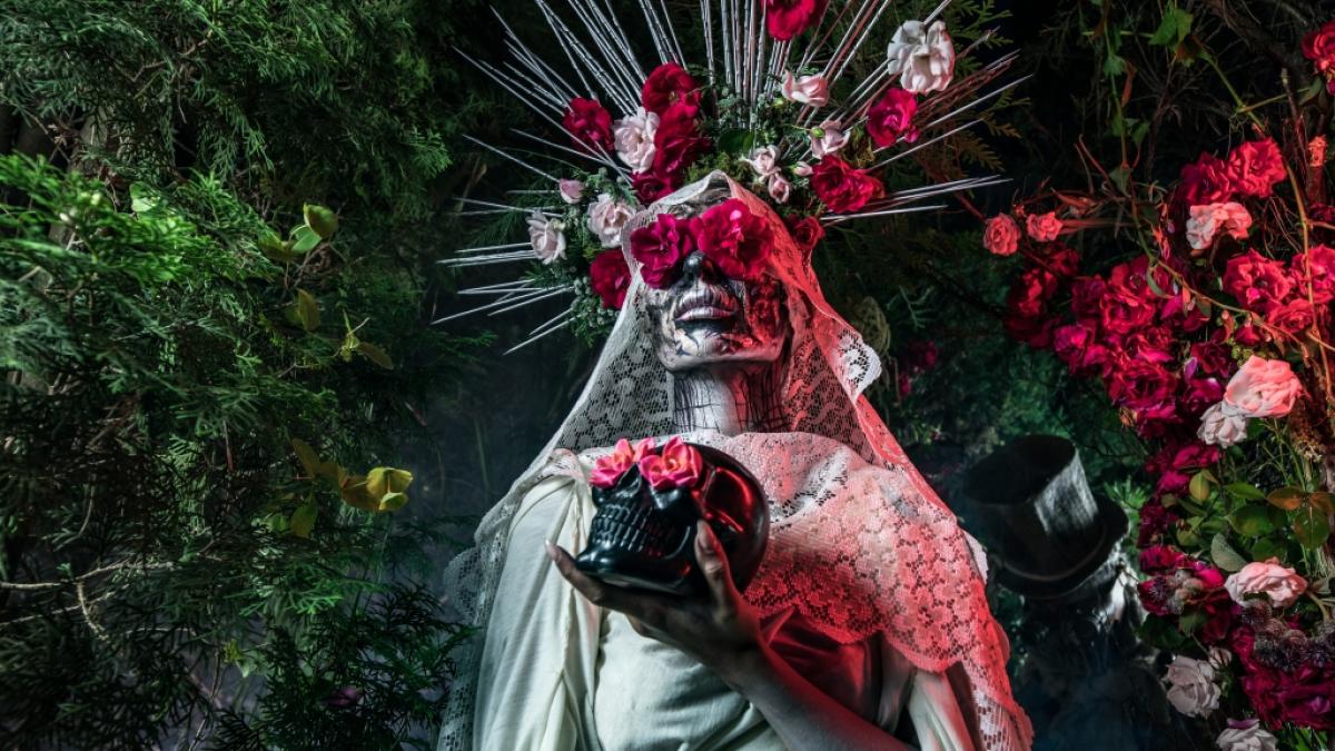 Ein Mexikaner, der der Toteng&ouml;ttin Santa Muerte huldigte, soll im Drogenrausch seine Ehefrau abgeschlachtet und verst&uuml;mmelt sowie Teile ihres Gehirn verspeist haben (Symbolfoto). (Foto)
